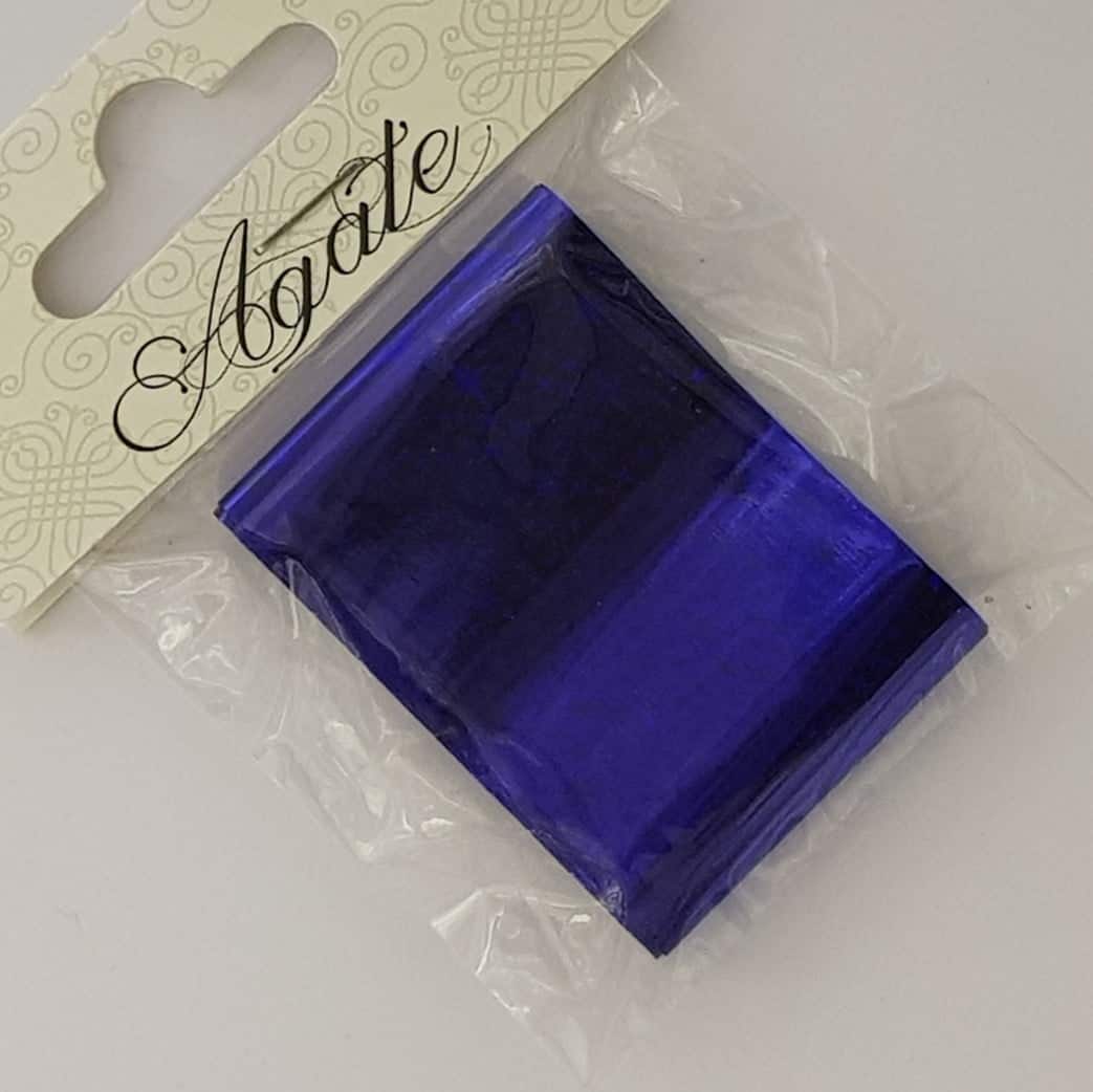 006 Foil blue 1m- nail foil 1m