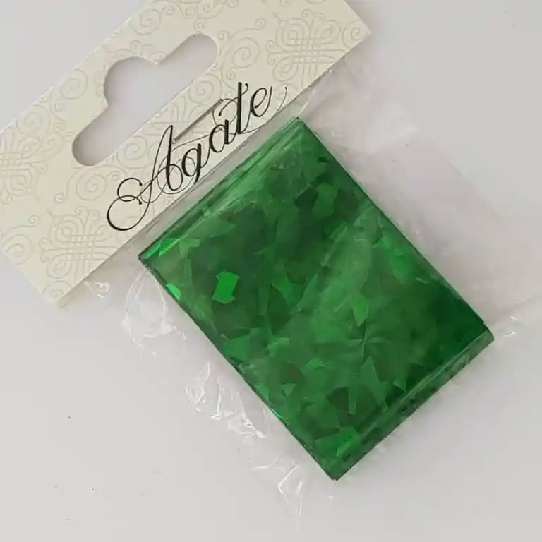 002 Foil green 1m- nail foil 1m
