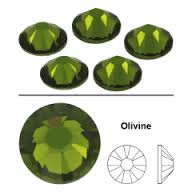 ss 3 cristal ( 1,3mm ) oliv 50 vnt-Agate-studio.com