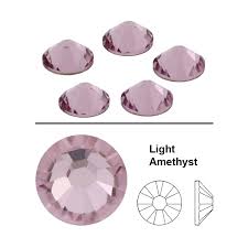 ss 5 cristal ( 1,5mm ) light ametist 50 vnt-Agate-studio.com