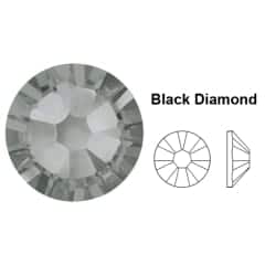 ss 3  cristal black diamont 50 vnt