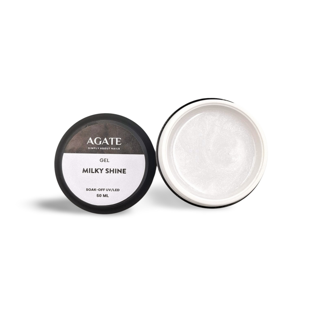 Fiber gelis “Milky shine”